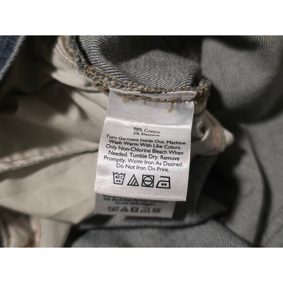 Eddie Bauer Women’s Jeans Size 38 x 30 Boyfriend Fit Dark Wash Denim Jeans - Picture 13 of 15